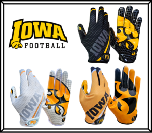 Iowa Hawkeyes Football Receiver Gloves