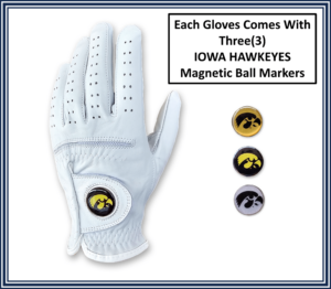 University of Iowa Hawkeyes Golf Gloves