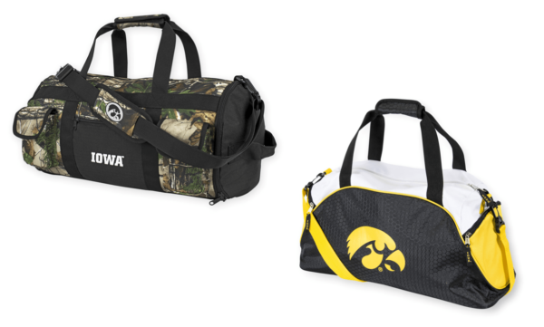 Iowa Hawkeyes Gym Duffle Bag