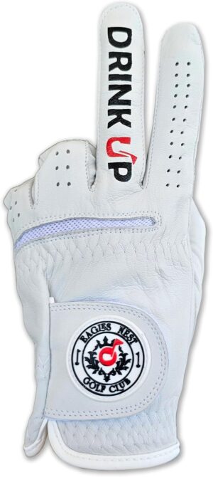 Drink Up Funny Golf Glove Main Image