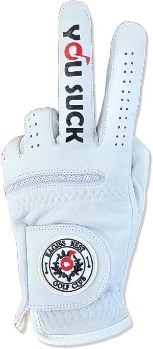 You Suck Funny Golf Glove Main Image