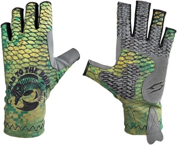 Fishing Guide Glove - Green Camo Main Image