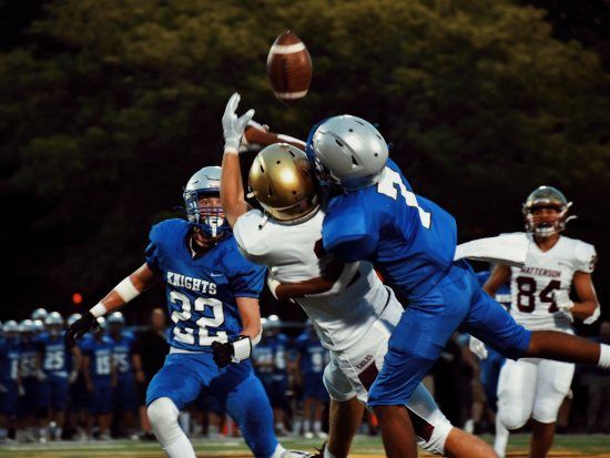 Football Gloves in Action