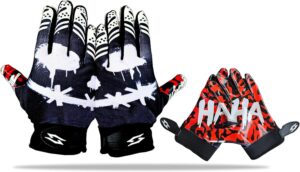 Joker Football Receiver Gloves Black Main Image