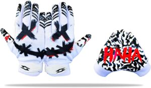 Joker Football Receiver Gloves White X Main Image