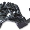 Stealth Football Receiver Gloves - Black on Black - Image 3