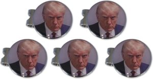 Trump Hat Clip with Magnetic Ball Marker 5-Pack Main