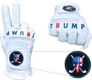 Trump USA Skull Golf Glove Main