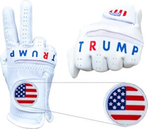 Trump USA Flag Golf Glove Main