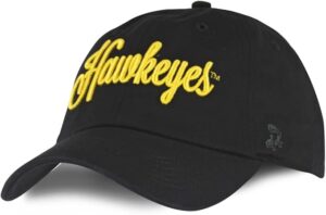 University of Iowa Hawkeyes Baseball Hat - Black - Hat - Main