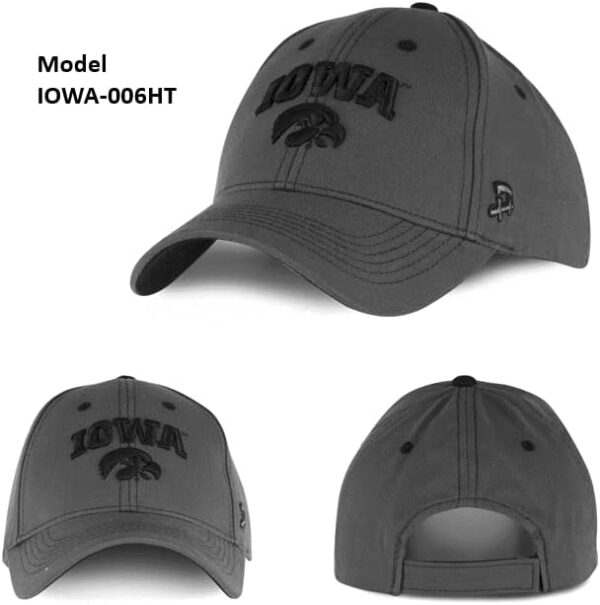 University of Iowa Hawkeyes - Gray - Hat - Multi View