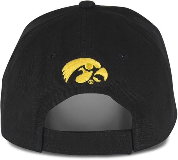 University of Iowa Hawkeyes - I - Black - Hat - Back