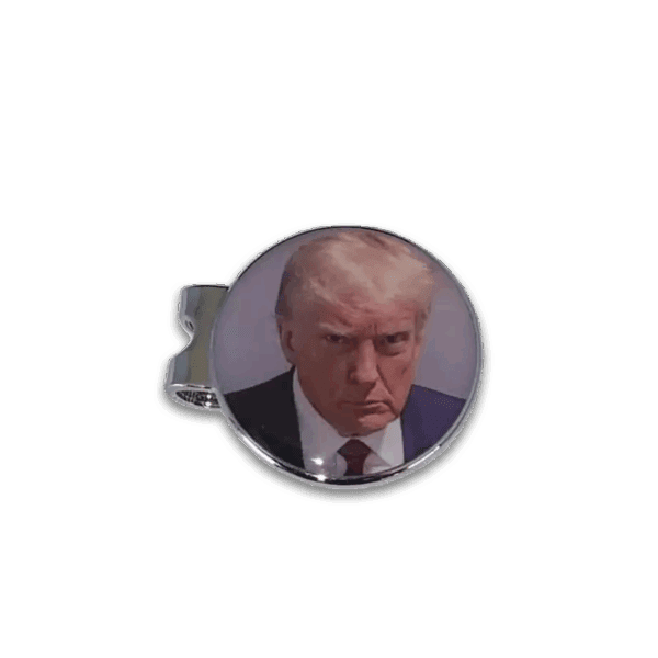 President Trump Hat Clip with Magnetic Ball Markers