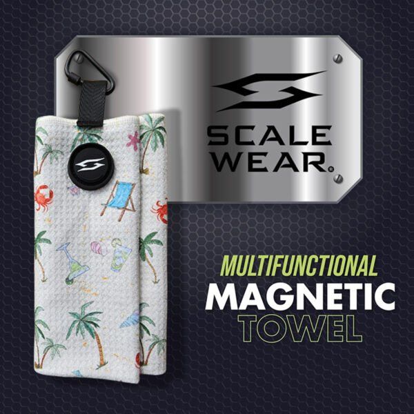 Beaches Magnetic Golf Towel - Image 2