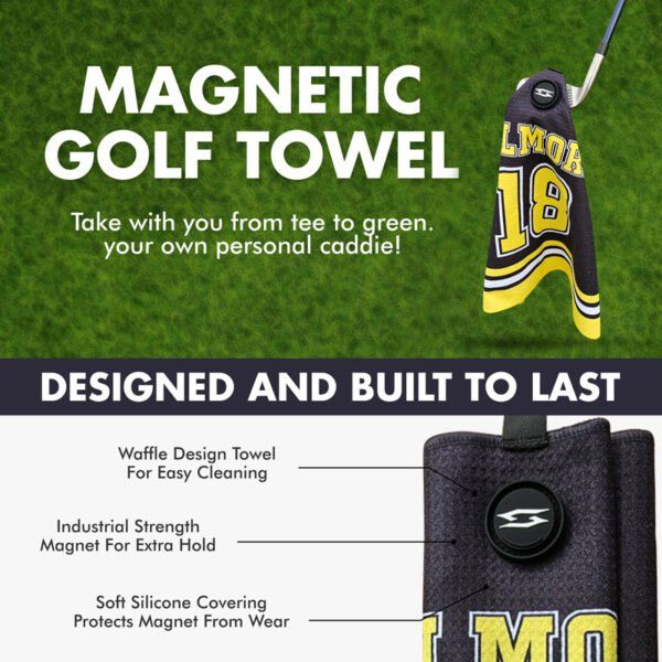 Funny and Crude Microfiber Magnetic Golf Towel - Image 4