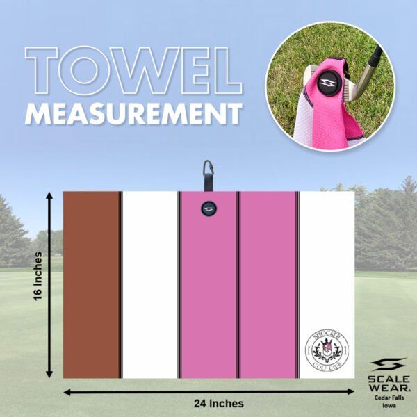 Funny and Crude Microfiber Magnetic Golf Towel - Image 5