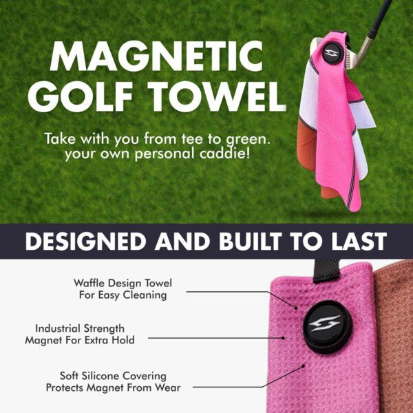 Funny and Crude Microfiber Magnetic Golf Towel - Image 20