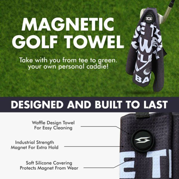 Golf Towel - Funny - Wash My Balls 4