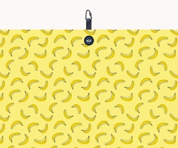 Golf Towel - Yellow Bananas