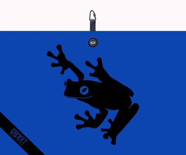 Rippit Golf Towel - Frog Blue