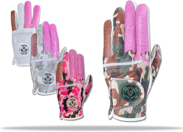 Shocker Camo Golf Glove - Marine Camo - Image of All