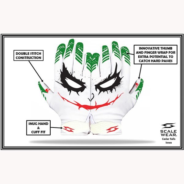 Football Gloves - Joker II Football Receiver Gloves 3