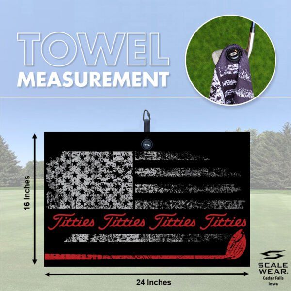 Tittie Magnetic Golf Towel - Image 14