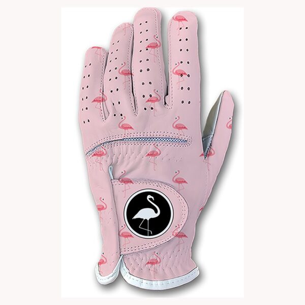 Flamingo Golf Glove - Pink - Main