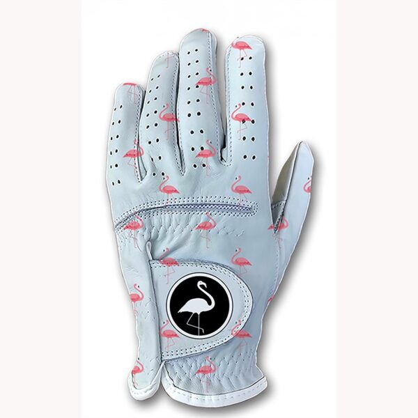 Flamingo Golf Glove - White - Main