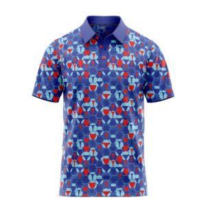 Bikini Blue Polo Shirt - Golf Polo Shirts - Main