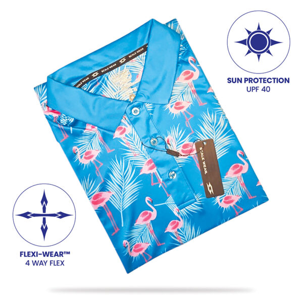 Flamingo Polo Shirt - Image 4