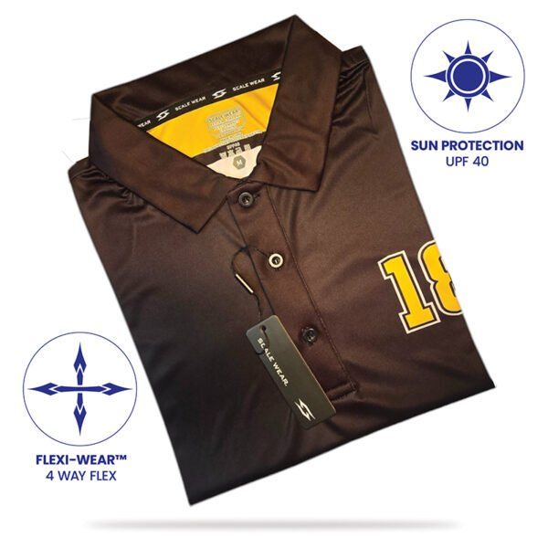 Golf Polo Shirt - Gilmore 18 - Folded