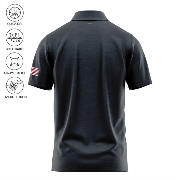 Patriotic Flag Polo Shirt - Image 3