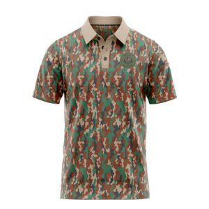 Shocker Camo Polo Shirt - Marine Camo - Golf Polo Shirts - Main