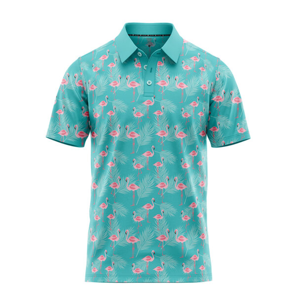 Flamingo Polo Shirt - Image 6