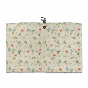 Beaches Golf Towel - Microfiber Magnetic Towel