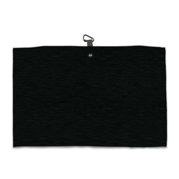 Heathered Black Golf Towel - Microfiber Magnetic Golf Towels - Main
