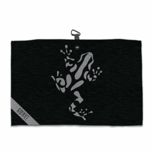 Rippit Black Magnetic Golf Towel - Golf Towels - Main