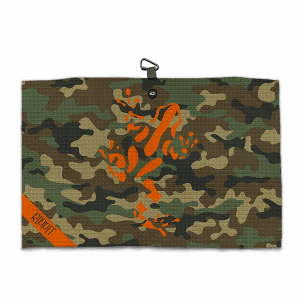Rippit camo magnetic golf towel - golf towels - main