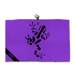Rippit Purple Magnetic Golf Towel - Golf Towels - Main