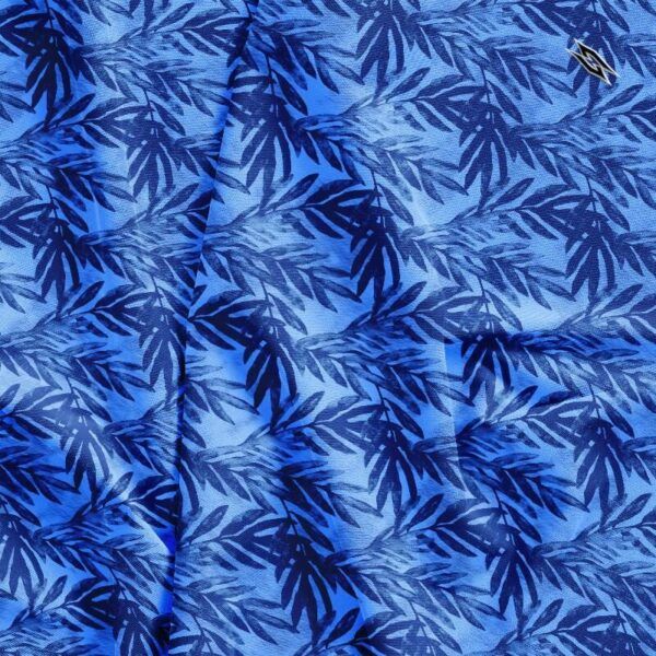 Blue Tropic Polo Shirt - Image 5