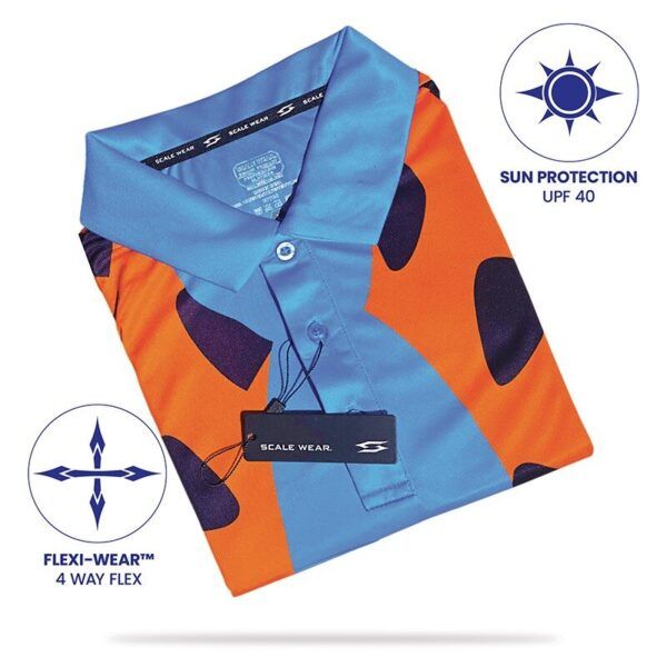 Golf Polo Shirt - Fred Flintstone - Folded