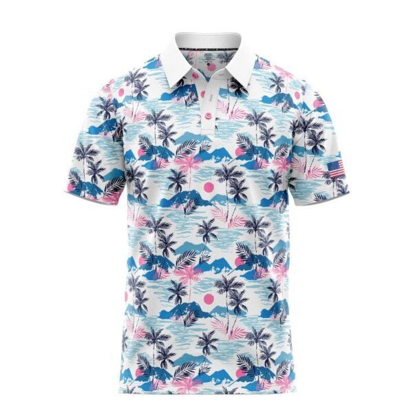 Veterans Hawaii Polo Shirt - Golf Polo Shirt - Main - P012