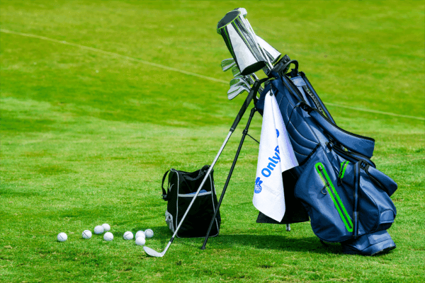 Only Golf White Microfiber Golf Towel - Image 3