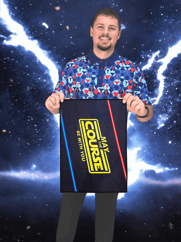 May the 4th Light Microfiber Golf Towel - Image 3