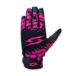 Frisbee Golf Gloves - Ultimate Disc Golf - Pink on Black