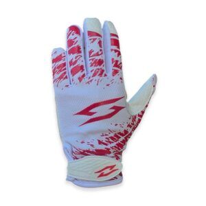 Frisbee Golf Gloves - Ultimate Disc Golf - Red on White