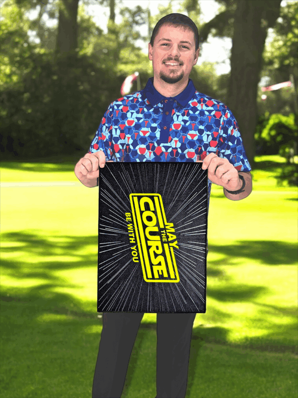 May the 4th Hyper Microfiber Golf Towel - Image 2