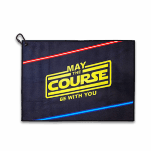 May the 4th Light Microfiber Golf Towel