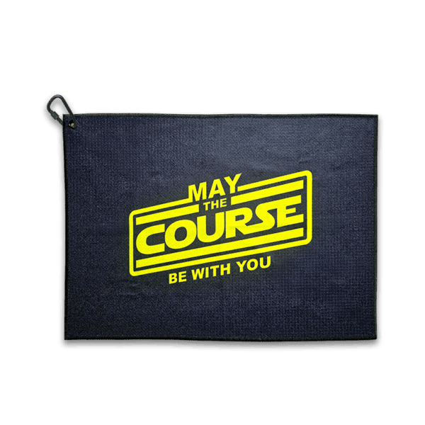 May The 4th Dark Microfiber Golf Towel - Dark Side - Main
